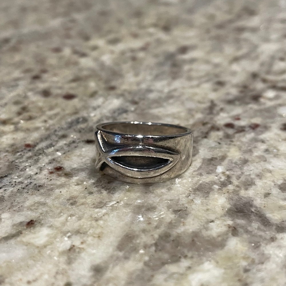 Retired James Avery Ichthus Ring